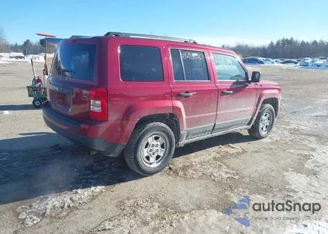 2015 Jeep Patriot Sport from USA, damaged, VIN 1C4NJRBB1FD395491